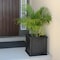 Mayne Cape Cod Patio Planter 20x20 - Black 4838-B - alternate 1